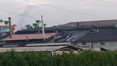 Manavgat’ta Otelde Yangın Paniği! Dev Otel Yangınla Sarsıldı