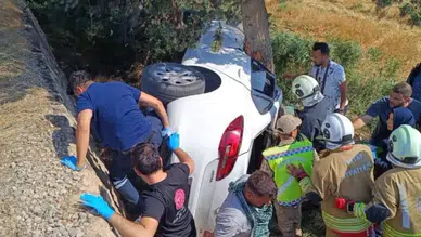 Hatay'da Feci Kaza: Otomobil Şarampole Uçtu 7 Yaralı