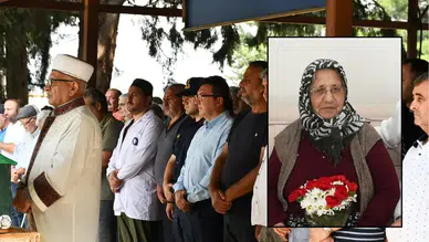 Serik'te Şehit Er Ali Şahin’in Annesi Durkadın Şahin Toprağa Verildi