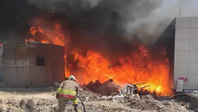 Hatay’da Korkutan Yangın! Alevler Binalara Ulaşmadan Kontrol Altına Alındı