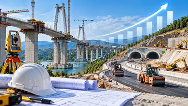 Bina Dışı İnşaatlar Sektörü Sırtladı: Temmuz Ayı Üretim Verileri