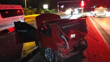 Manavgat'ta Alkollü Sürücü Dehşeti! 3 Araç Birbirine Girdi: 4 Yaralı