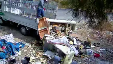 Tarsus'ta Çevre Kirliliğine Fotokapanlı Önlem! Kaçak Döküm Yapanlara Ağır Ceza