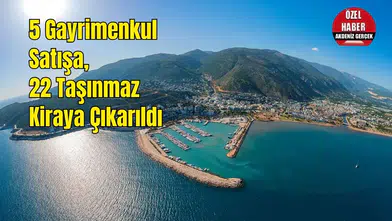 Finike’de Belediyeden Konut ve Dükkan İhalesi