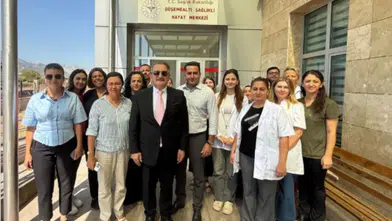 Sağlık Hizmetlerini Yerinde İnceleyen Özkan Ekiplere Teşekkür Etti