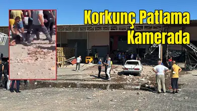 Demre Toptancı Halinde Patlama!