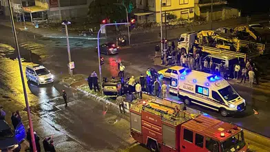 Yağmur Altında Zamanla Yarış: Döşemealtı’nda Takla Atan Araç Kamerada