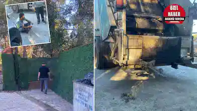 Antalya’da Temizlik Görevlisinin Hayatını Saniyeler Kurtardı