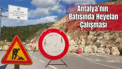 Kumluca–Kemer Yolunda Ulaşım Tek Şeritten
