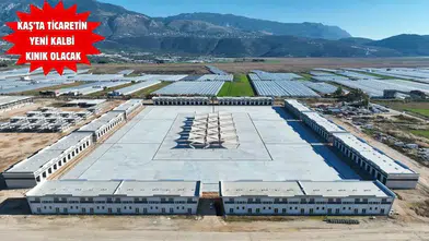 Kaş Kınık Toptancı Hal Kompleksi’nde Geri Sayım Başladı