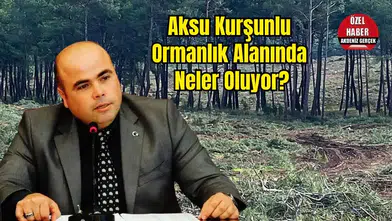 Aksu Kent Konseyi'nden Kurşunlu Ormanı Açıklaması