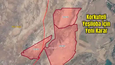 Korkuteli'nde Kös Dağı'nın Etekleri Koruma Altına Alındı