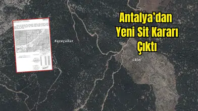 Konyaaltı Hacısekiler'de O Alan Koruma Altına Alındı