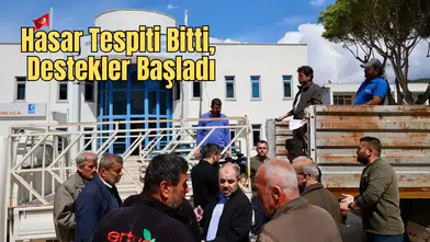 Kumluca’da Hortum Yaraları Hızla Sarılıyor