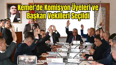 Kemer'de Encümen ve İhtisas Komisyonları Sil Baştan