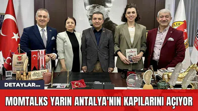MomTalks Yarın Antalya'nın Kapılarını Açıyor
