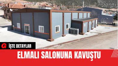 Elmalı Salonuna Kavuştu
