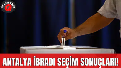 Antalya İbradı Seçim Sonuçları