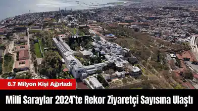 Milli Saraylar 2024’te Rekor Ziyaretçi Sayısına Ulaştı: 8.7 Milyon Kişi Ağırladı