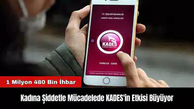 Kadına Şiddetle Mücadelede KADES'in Etkisi Büyüyor