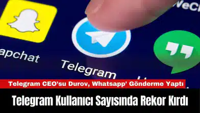Telegram Kullancı Sayısında Rekor Kırdı