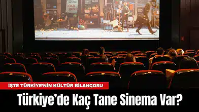 Türkiye’de Kaç Tane Sinema Var? İşte Türkiye’nin Kültür Bilançosu