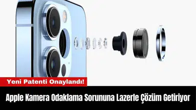 Apple Kamera Odaklama Sorununa Lazerle Çözüm Getiriyor