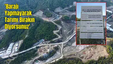 Kaş'ta 10 Yıldır Bitmeyen Kasaba Barajı İsyanı!