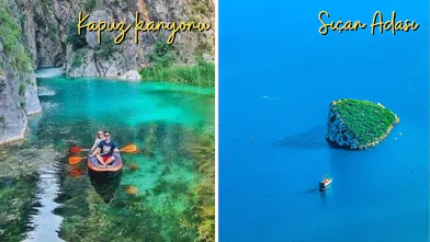 Antalya’nın Saklı Cennetleri: Sıçan Adası ve Kapuz Kanyonu