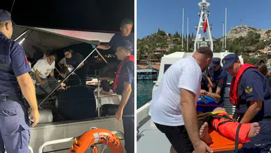 Kekova ve Kaleköy’de Kaza! Yaralılar Botla Tahliye Edildi