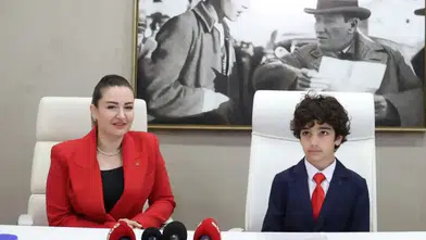 Antalya’nın 10 Yaşındaki Yeni Başkanından ‘Yeşil Vatan’ Mesajı