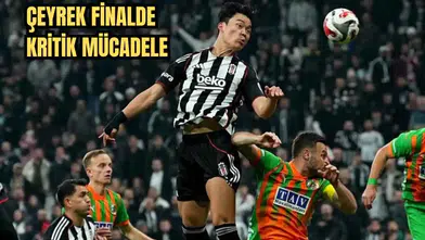 Alanyaspor'un Çeyrek Finalde Rakibi Beşiktaş! Kupada İlk Randevu