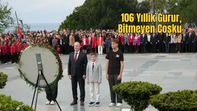 Antalya’da 23 Nisan Coşkusu Başladı! Miniklerin Sözleri Duygulandırdı