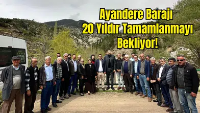 Gündoğmuş'ta 20 Yıllık Baraj Çilesi