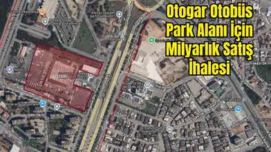 Antalya Otogarı Yanındaki Arazi 4.9 Milyara Satışa Çıkarıldı