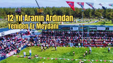 Kepez'de 12 Yıllık Özlem Bitti! Pehlivanlar Er Meydanında Buluştu