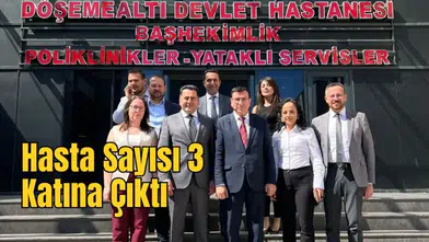 Döşemealtı Devlet Hastanesi’nde Sıra Bekleme Dönemi Geride Kaldı