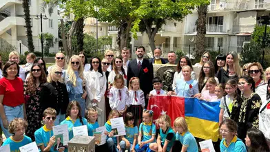 Antalya’da Ukrayna Kültür Parkı Yenilenen Yüzüyle Açıldı