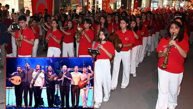 Kemer Sokakları Meşalelerle Aydınlandı! 19 Mayıs Coşkusuna Dedublüman da Katıldı