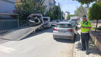 Manavgat’ta Okul Önünde Tehlikeli Şov! Ehliyetsiz Sürücüye Rekor Ceza
