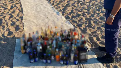 Manavgat Irmağı'nda Kaçak Kokteyl: Sahil Güvenlik Şişeleri Topladı