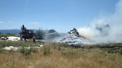 Burdur'da Çifte Yangın Paniği: Alevler Peş Peşe Yükseldi