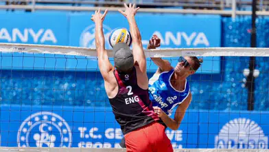 Alanya'da Avrupa'nın Plaj Voleybolu Heyecanı Başladı! 46 Ülke Takımı Kıyasıya Yarışıyor