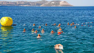 Meis-Kaş Yüzme Maratonu'nda Kulaçlar Dostluk ve Barış İçin Atıldı