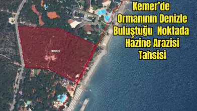 Kemer Göynük'te Ormanlık Alan 1000 Yatak Kapasiteli Otele Tahsis Edilecek