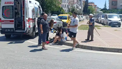 Kamyoneti Son Anda Fark Etti: Asfaltta Metrelerce Sürüklendi!