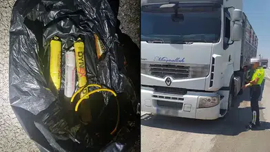 Adana'da Araçtan Çıkanlar Şoke Etti! 4 Adet Patlayıcı Madde Ele Geçirildi!