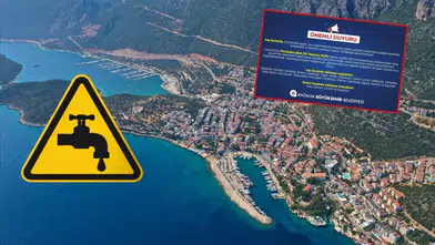 Yangın Kabusu Kontrol Altında Derken Kaş ve Demre'de Su Kesintisi Şoku!