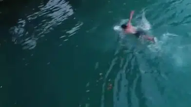 Manavgat'ta Tehlikeli Atlayış Kamerada! 20 Metreden Irmağa Atladılar