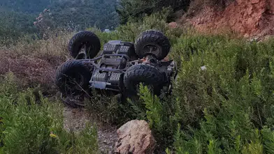 Alanya'da ATV Uçuruma Yuvarlandı: Sürücü Yaralı